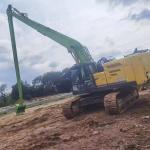 Used Long Reach Excavator Boom Arm Customizable For Kato HD820 HD700 HD360 for sale