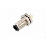 M5 Male Back Mount Socket Solder Screw M5*0.5 3/4pin 20A  IP67 for sale