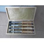 60crv Wood Carving Chisel Set 140mm Wooden Handle Material for sale