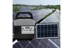 China 8000mah Portable Solar Camping Light 3PCS LED Solar Panel Lighting Kits supplier
