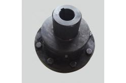 China LMD / MLZ Spider Rubber Flexible Jaw Coupling Single Flange Plum Blossom Coupling supplier