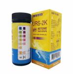 100pcs Urine Sample Test Strip Dipstick 2 Parameters Ph Ketone Test for sale