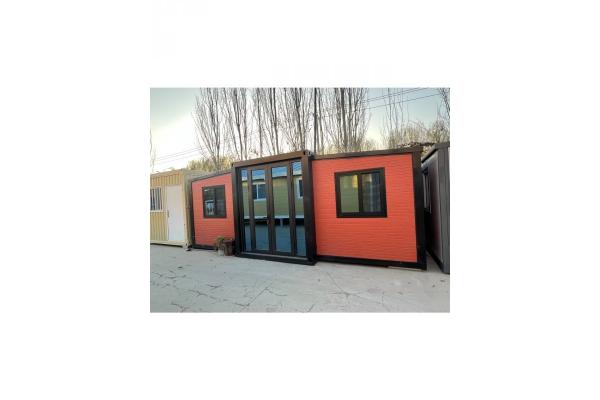 50mm Floor Thickness Prefab Folding House with PVC Sliding Window