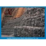 Plain Weave Gabion Wire Mesh Hexagonal Gabion Box Great Anti Corrosion for sale