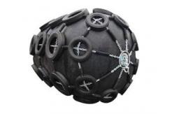 China STB Pneumatic Synthetic Rubber Fender 3 Threads For Port Docking supplier