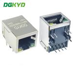 DGKYD59211118AB1A3DY1027 RJ45 Without Filter Socket 10P8C With LED 59 Series Y/G for sale