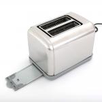 900W Stainless Steel Double Long Slot Sandwich Pop Up Toaster for sale