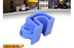 China Blue Tough Nylon Electrical Breaker Lockout Device Miniature Multi Functional supplier