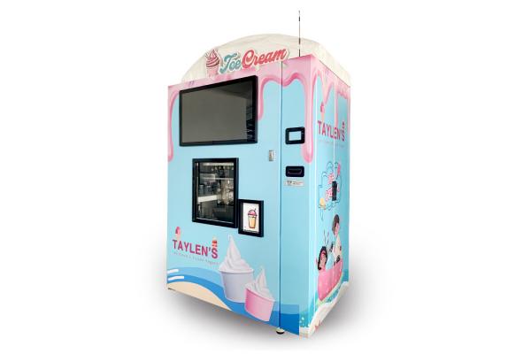 Multi Flavor Credit Card Soft Ice Cream Vending Machine