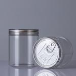PET Clear Candy Cookie Jar 1500ml Honey Food Packaging for sale