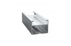 China Blind Curtain Rail Aluminium Industrial Profile Custom Extrusion 6063 supplier