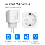 Eu Smart Plug Socket Wifi Outlet Tuya Alexa Voice Control Electrical Power Socket