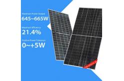 China Vertex Series Trina Solar Panel Bifacial 660w 665w Solar Monocrystalline Panel With TUV supplier