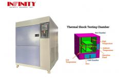 China 2 Slots Programmable Thermal Cycling Shock Test Chamber For  Climate Testing supplier