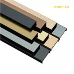 Hairline Mirror 304 Stainless Steel Tile Trim 10FT Anti Finger Print for sale