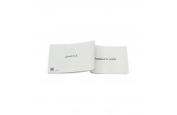 China 600g CAD EPS Printed Instruction Manuals Product Sales CMYK Laser Cut supplier