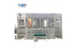 China Customized automatic ultrasonic cleaning machine, fixed-point spraying, ultrasonic cleaning, drying supplier