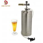 4L Single Wall CO2 Mini Keg Dispenser With Flexible Beer Tap for sale