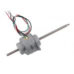 Low Noise Linear Stepper Motor High Thrust 25mm With Through Shaft