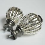 Paint Curtain Rod Finials for sale