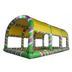 Big Inflatable Swimming Pool With Tent , Airtight  0.6mm PVC Inflatable Pool for sale