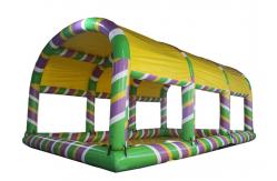 China Big Inflatable Swimming Pool With Tent , Airtight  0.6mm PVC Inflatable Pool supplier