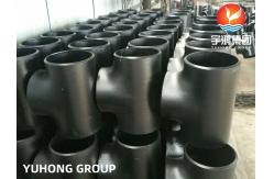 China ASTM A234 WPB Equal Tee Carbon Steel Buttweld Pipe Fitting supplier
