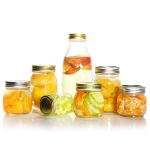 Wide Mouth 86mm Preserving Jar Glass Mason Jar for Jam Peanut Butter for sale