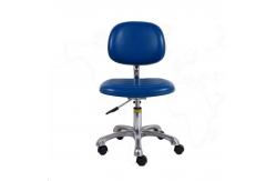 China ESD Ergonomic Lab Chair Height Adjustable Anti Static For Cleanroom supplier