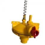 ABS Chicken Water Pressure Regulator Poultry Drinking Line Parts Yellow for sale