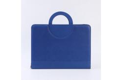 China Multifunctional Waterproof Power Bank Notebook Portfolio Leather Material supplier