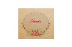 China Customized Order Kraft Paper Adhesive Sticker Labels For Perfume Bottles Packaging supplier