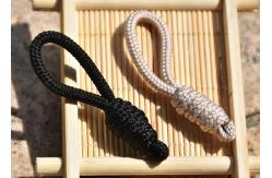 China Eco Friendly Garments Polyester Drawstring Cord 6cm Non Stretch supplier