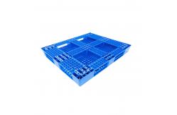 China LLDPE Reinforced Rackable Plastic Pallets 1500kg Dynamic Load supplier