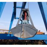 15cbm Clamshell Grab Bucket Wireless Remote Control For Bulk Material