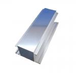 Machine Polishing Silver Oxide Aluminium Extrusions 6063 T5 Aluminium Profiles Building Materials for sale