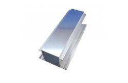 China Machine Polishing Silver Oxide Aluminium Extrusions 6063 T5 Aluminium Profiles Building Materials supplier