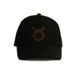 Wash Cotton Rhinestone Crystal Fashion 5 Panel Baseball Cap For Women Female Twill Washed for sale