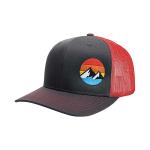 ODM Pre-Curved Brim Trucker Mesh Hats Cap For Adult for sale