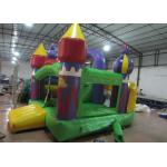 Simple Garden Bouncy Castle Double Stitching  , Digital Printing Infant Bounce House