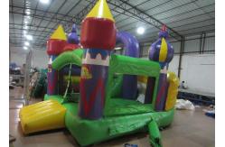 China Simple Garden Bouncy Castle Double Stitching  , Digital Printing Infant Bounce House supplier