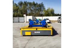 China Remote Control Battery 10 Tons Omni Steerable Steel Industrial Transfer Cart supplier