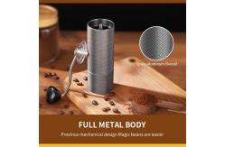 China Mini Adjustable Manual Coffee Grinder , Stainless Steel Hand Coffee Grinder Portable supplier