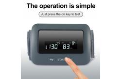 China Light Portable Arm Blood Pressure Monitor One Button Measurement supplier