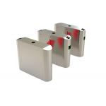 Face Recognition Bar Code Ticket Flap Barrier Gate 100W for sale