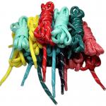 Sublimation Custom Shoelace Round Elastic Laces For Football Boots