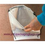 Single Layer Frosted 0.07mm CPE Transparent Backpack Bag For Travel