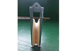 China Single Sheave 660 Diameter Transmission Line Stringing Tools Stringing Block supplier