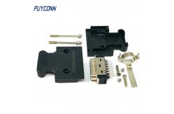 China 26 Pin Servo Connector ABS Housing SCSI Connector 1.27mm Pitch supplier
