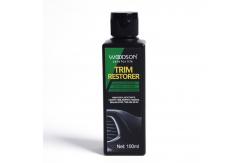 China Antiaging Aerosol Car Wax Spray Polish Black Plastic Trim Restorer 100ml supplier
